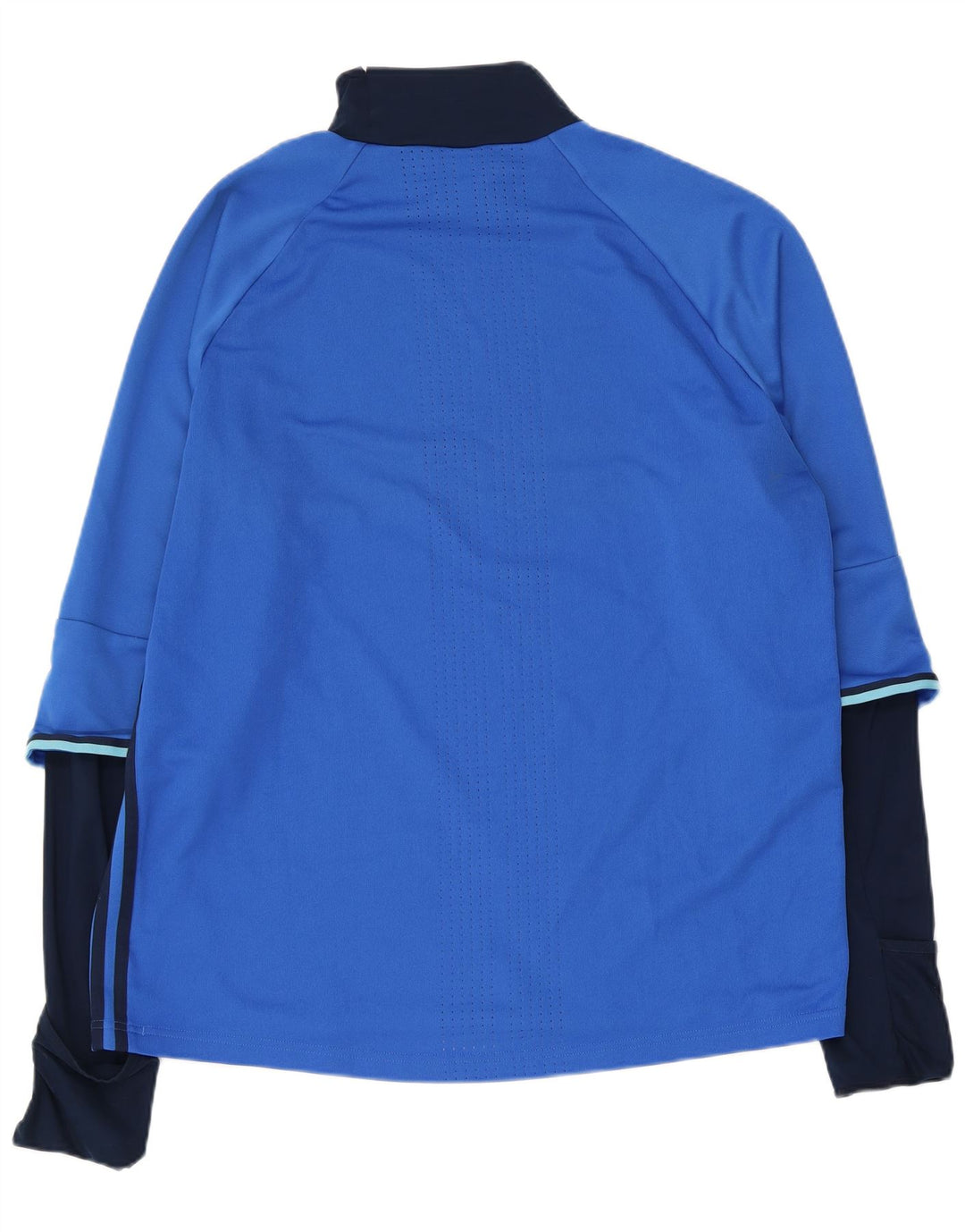 Adidas Uomo Climacool Top manica lunga XL Blu Colourblock Poliestere