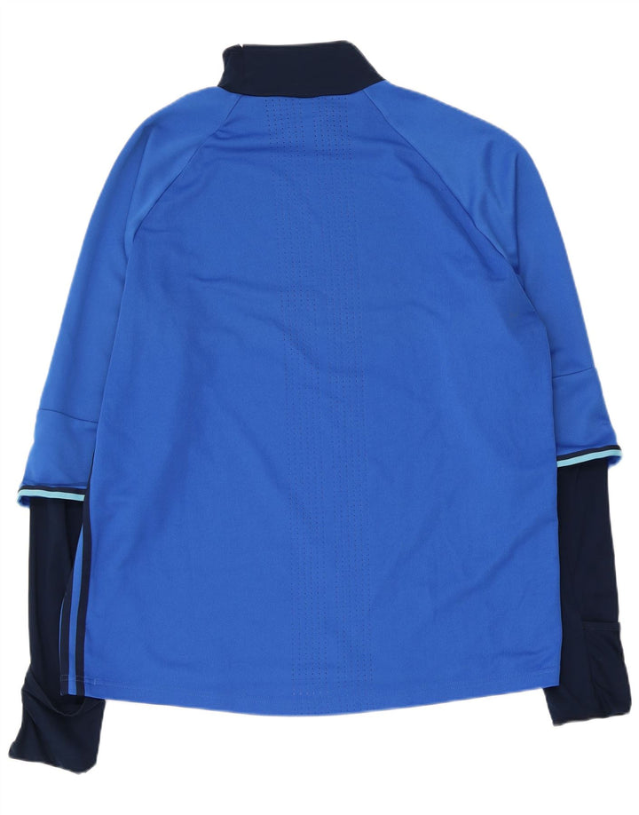 Adidas Uomo Climacool Top manica lunga XL Blu Colourblock Poliestere