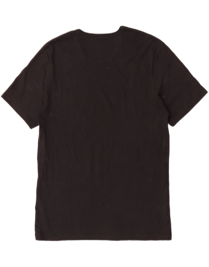 T-shirt da uomo Hugo Boss Top grande in cotone nero