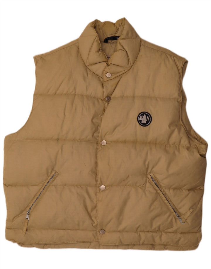Gilet imbottito da uomo Murphy & Nye UK 42 XL Beige