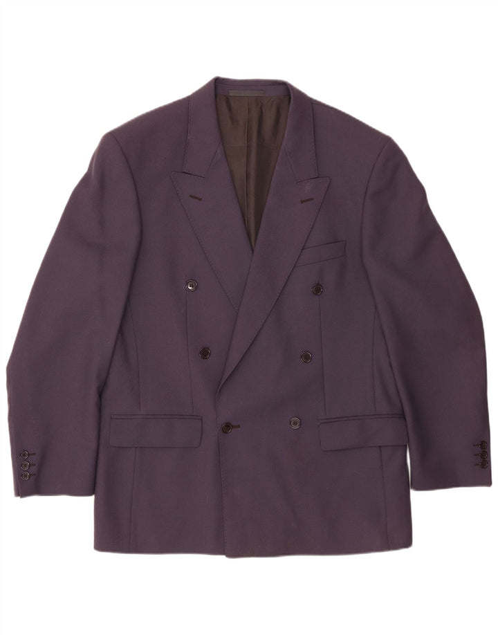 Giacca blazer doppiopetto da uomo DOUGLAS EU 50 grande blu navy