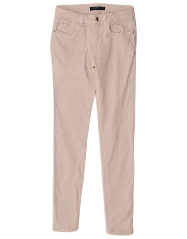 Jeans skinny da donna Zara EU 38 Small W28 L29 Cotone bianco