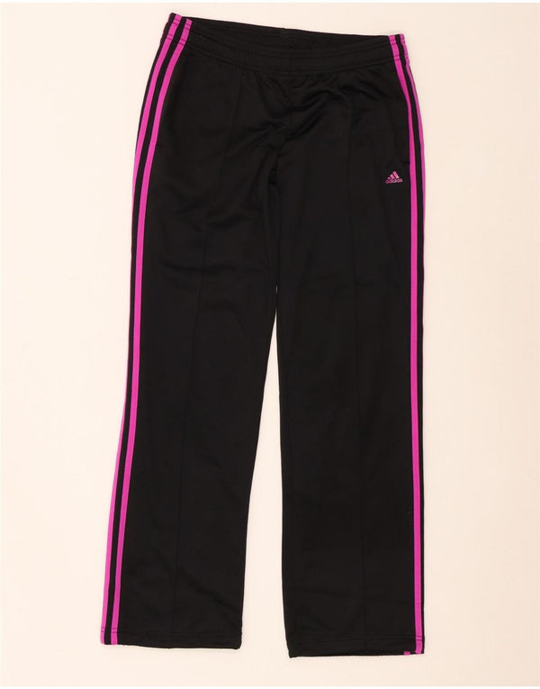 Pantaloni da tuta da donna Adidas UK 8/10 Small Nero Poliestere