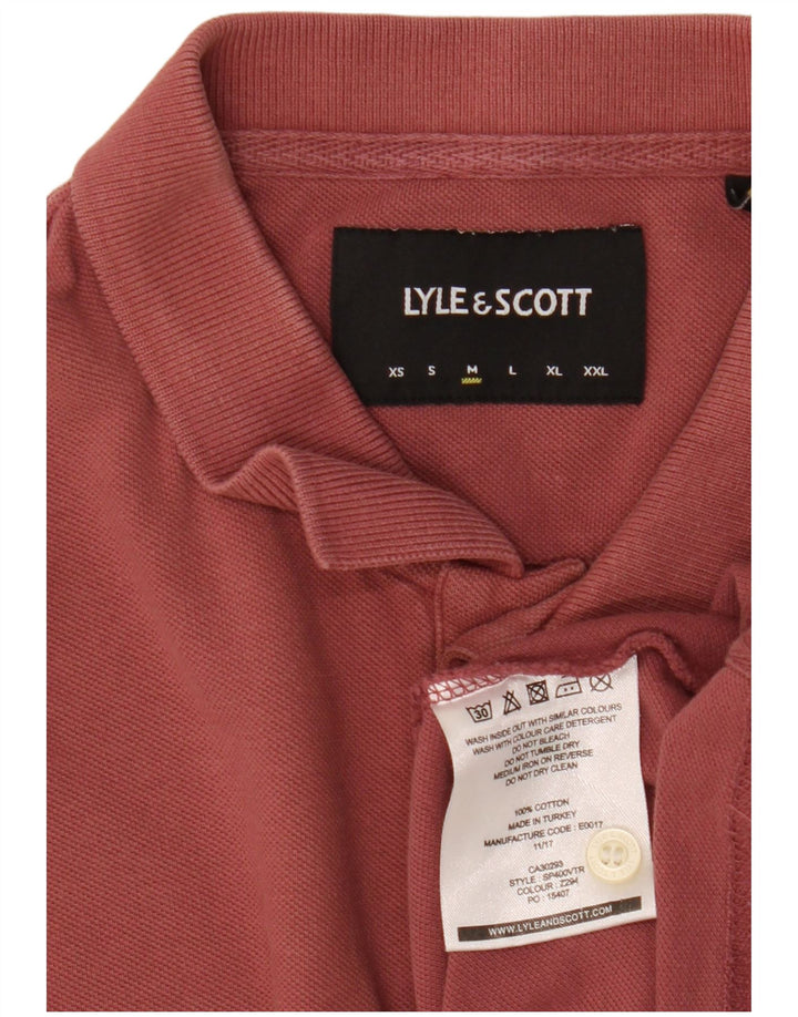 Polo da uomo Lyle & Scott media marrone