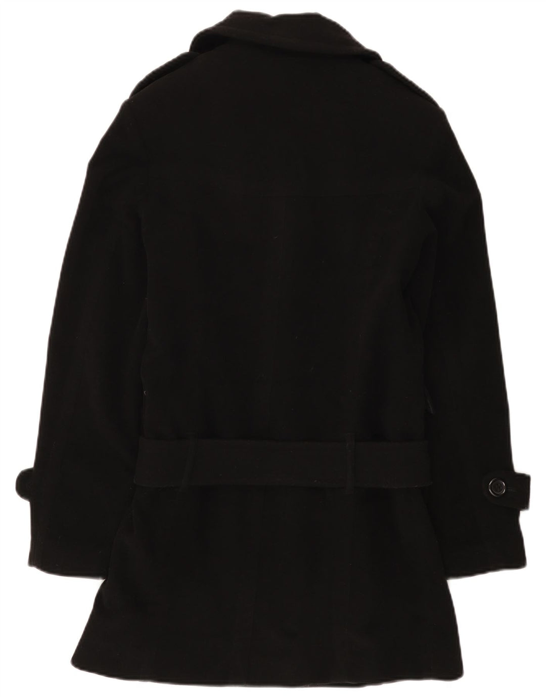 Soprabito con cintura da donna Buffalo UK 10 piccolo poliestere nero