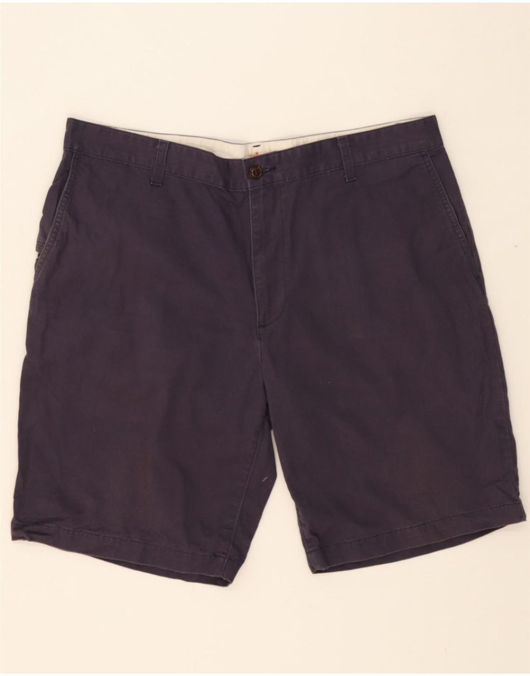 DOCKERS Mens Chino Shorts W38 XL Navy Blue Cotton Vintage Dockers and Second-Hand Dockers from Messina Hembry 