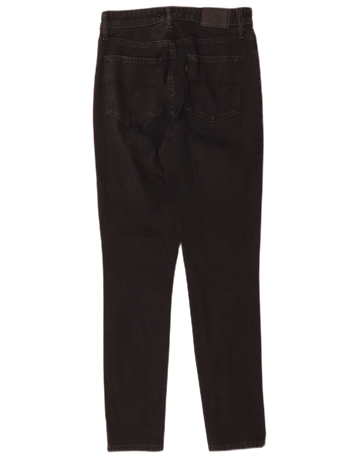 LEVI'S Jeans skinny a vita alta 721 da donna W28 L28 cotone nero