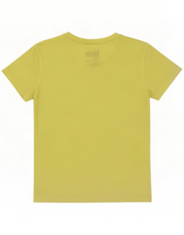 Nike Womens UK 10 Small Yellow Polyester