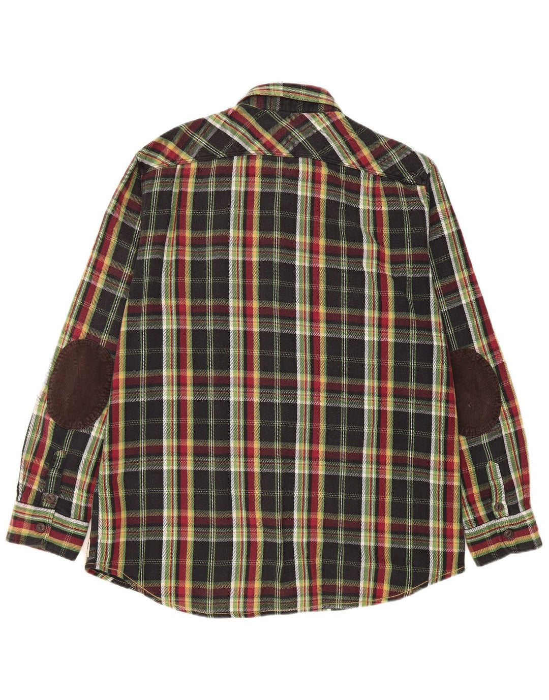 Camicia in flanella da uomo a quadri personalizzata Marlboro Classics 3XL a quadri neri