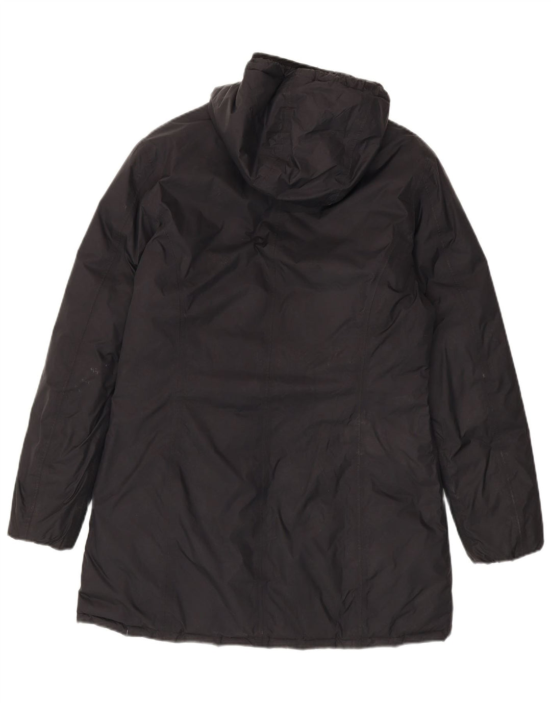 Cappotto imbottito reversibile con cappuccio da donna K-Way US 6 Medium Black Colourblock