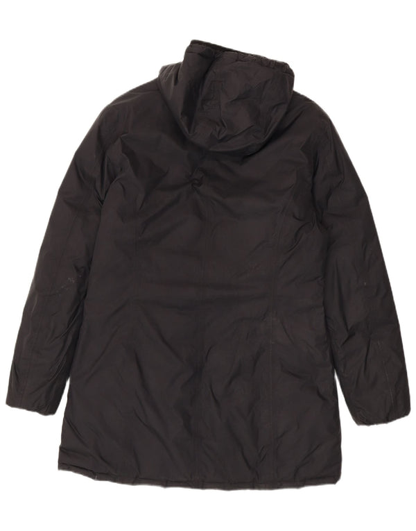 Cappotto imbottito reversibile con cappuccio da donna K-Way US 6 Medium Black Colourblock