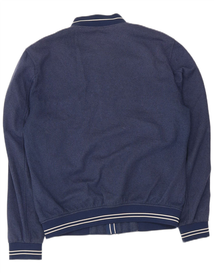 Giubbotto bomber da uomo Zara UK 38 medio blu navy