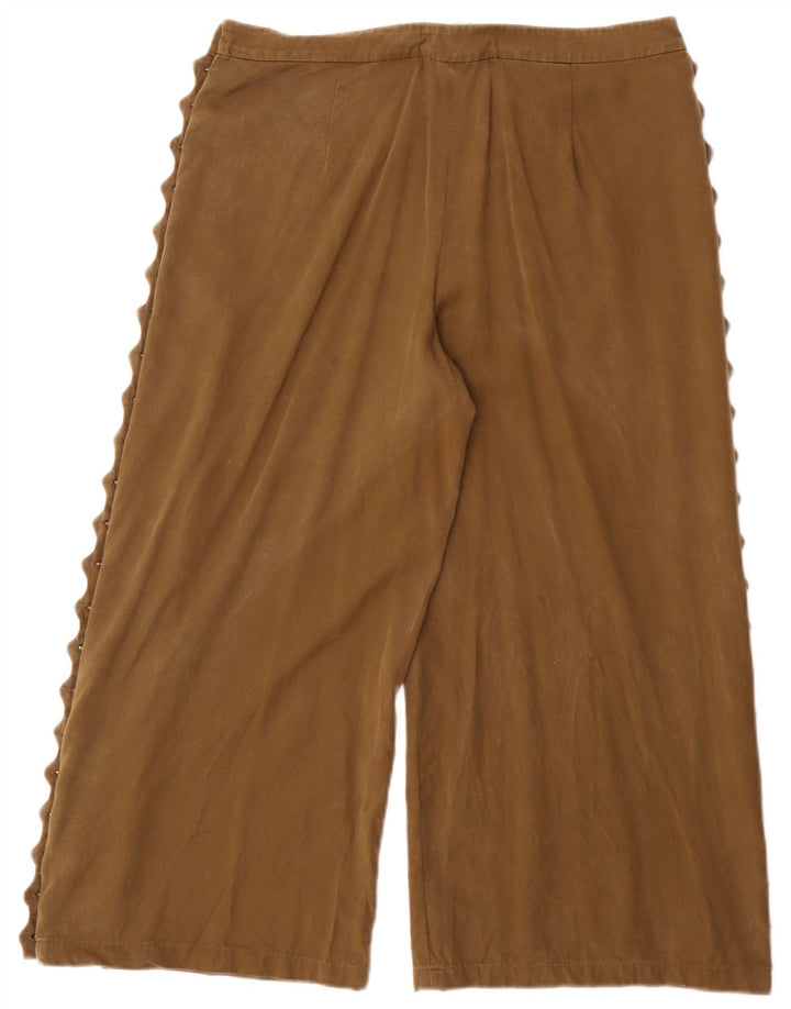 Pantaloni Capri da donna Zara grandi W32 L24 kaki