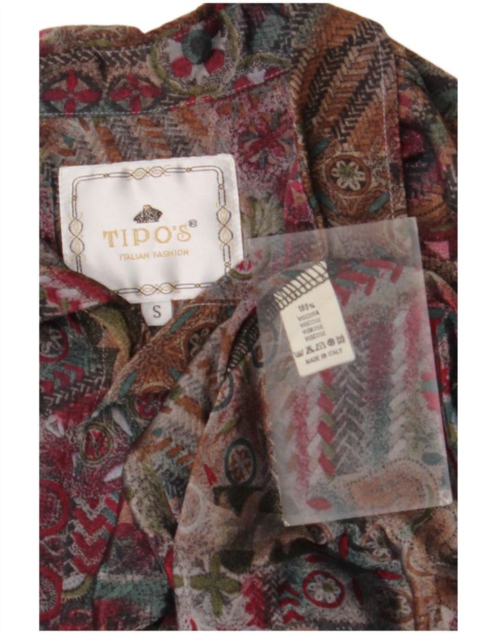 Tipo' S Camicia ampia da uomo in viscosa floreale multicolore