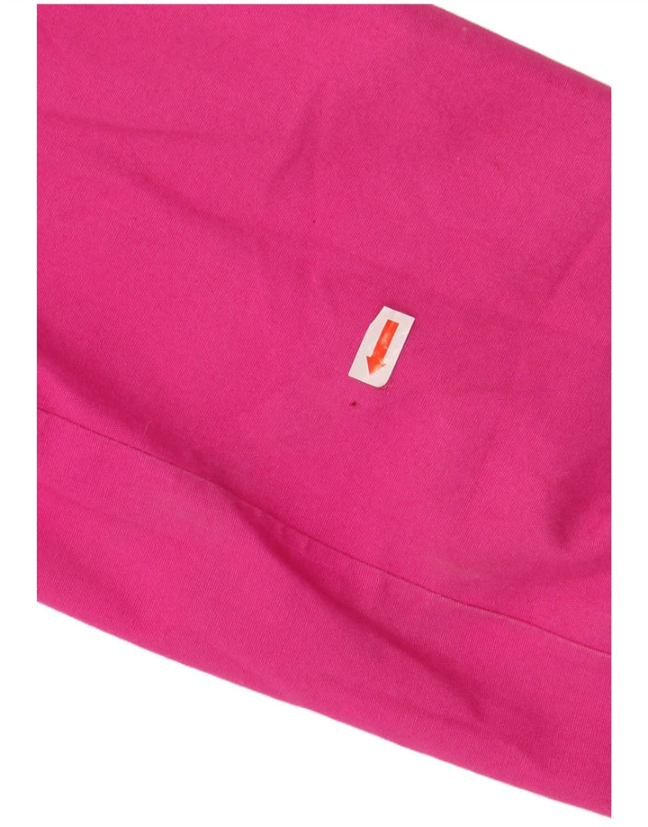 JOULES Giacca antipioggia da donna con cappuccio UK 18 XL Cotone rosa