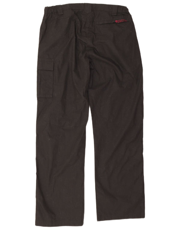 Pantaloni cargo dritti da donna Mountain Warehouse UK 14 Large W32 L30 Neri