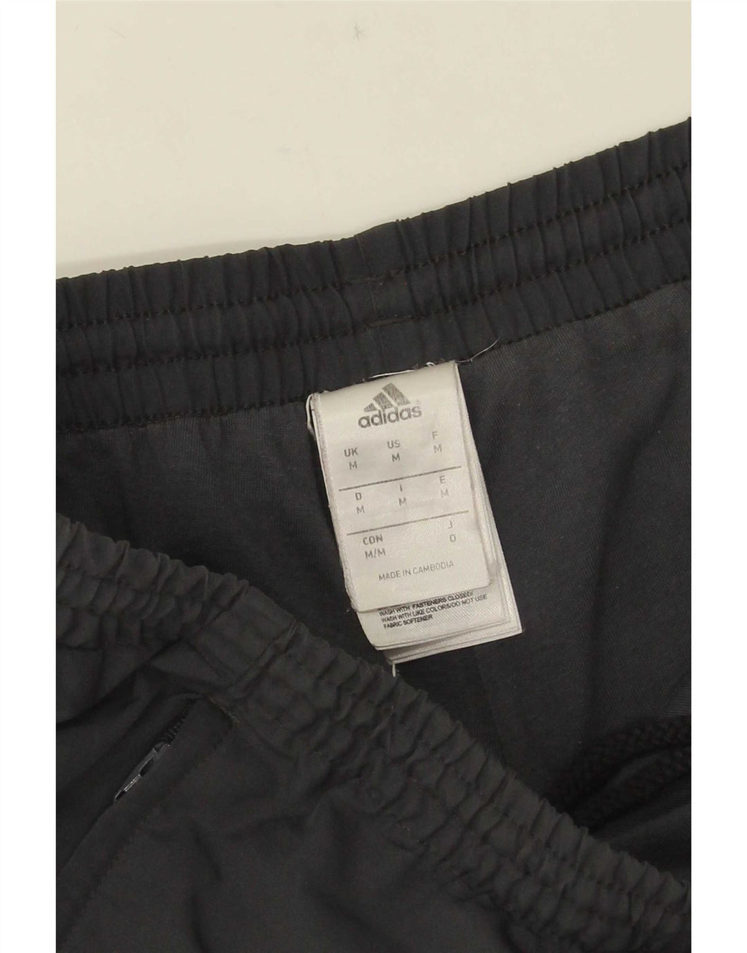 Pantaloni da tuta da uomo Adidas Joggers in poliestere grigio medio