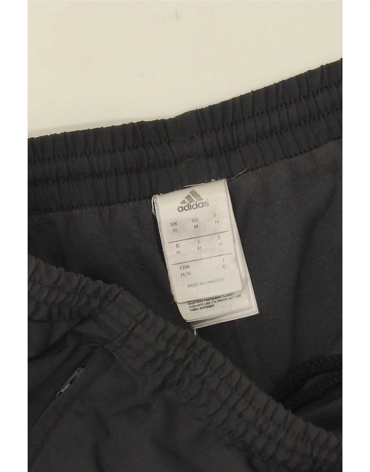 Pantaloni da tuta da uomo Adidas Joggers in poliestere grigio medio