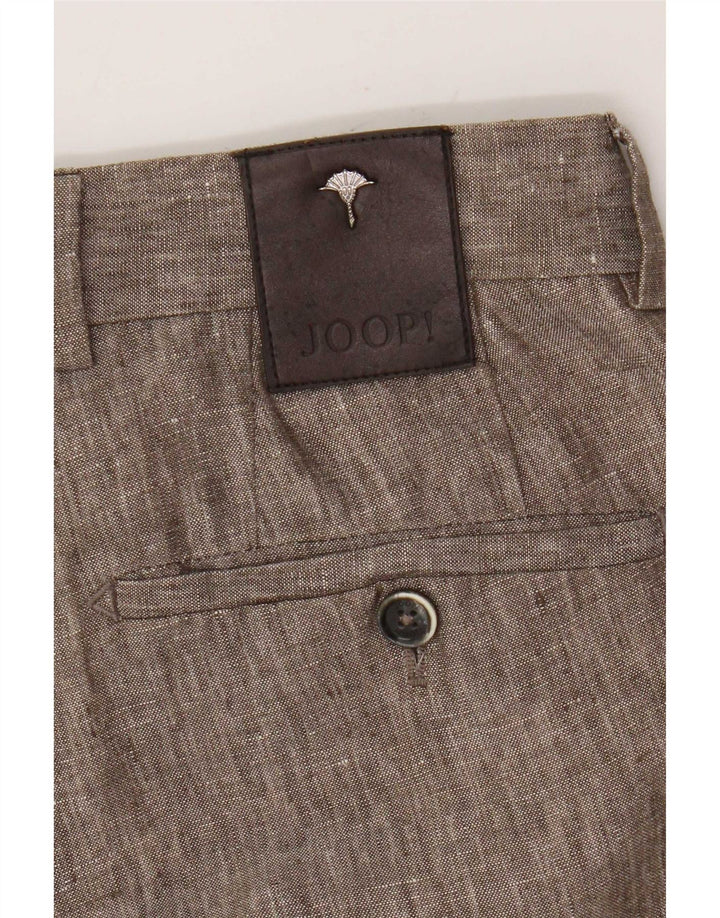 Pantaloni da abito slim da donna Joop W32 L32 Beige