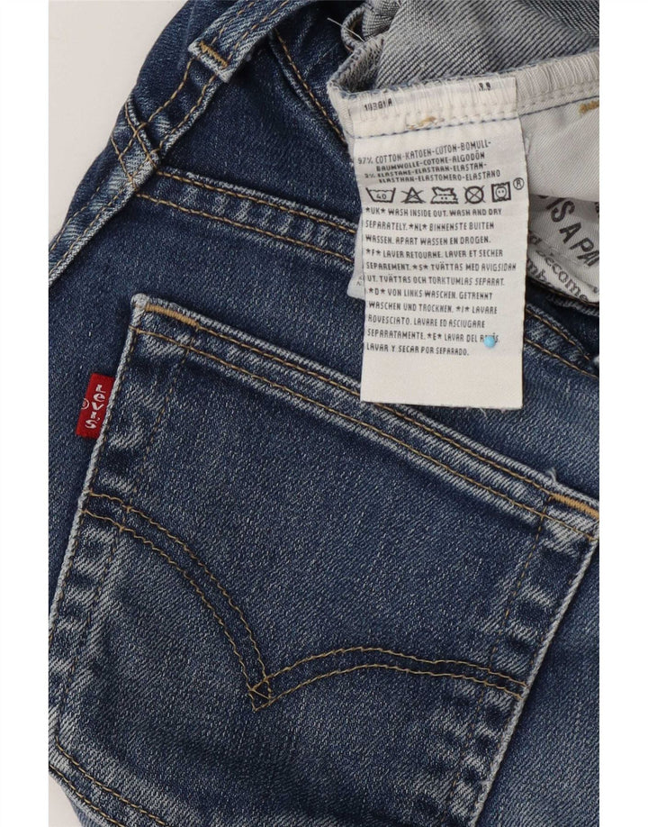 Levi's Jeans Bootcut da donna W27 L32 Blu Cotone