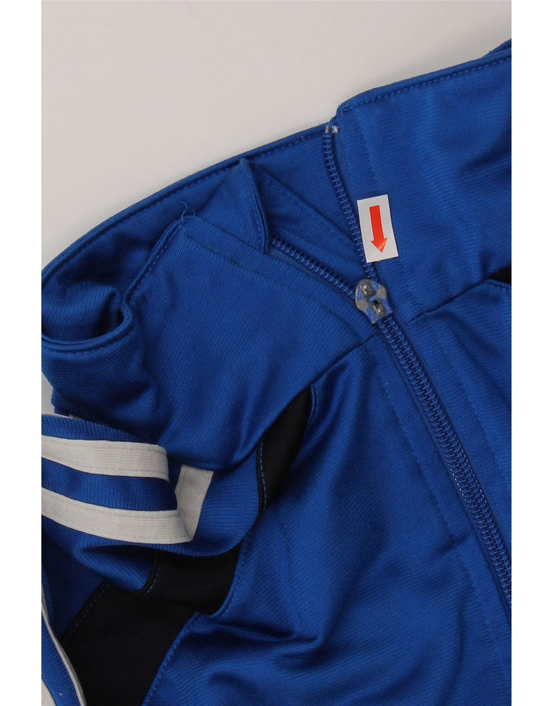 Giacca da tuta ADIDAS da ragazzo 15-16 anni in poliestere color block blu