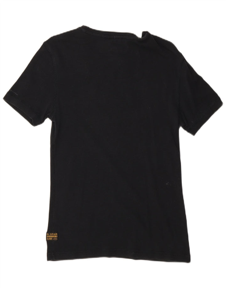 T-shirt grafica da donna G-Star Top UK 12 medio blu navy