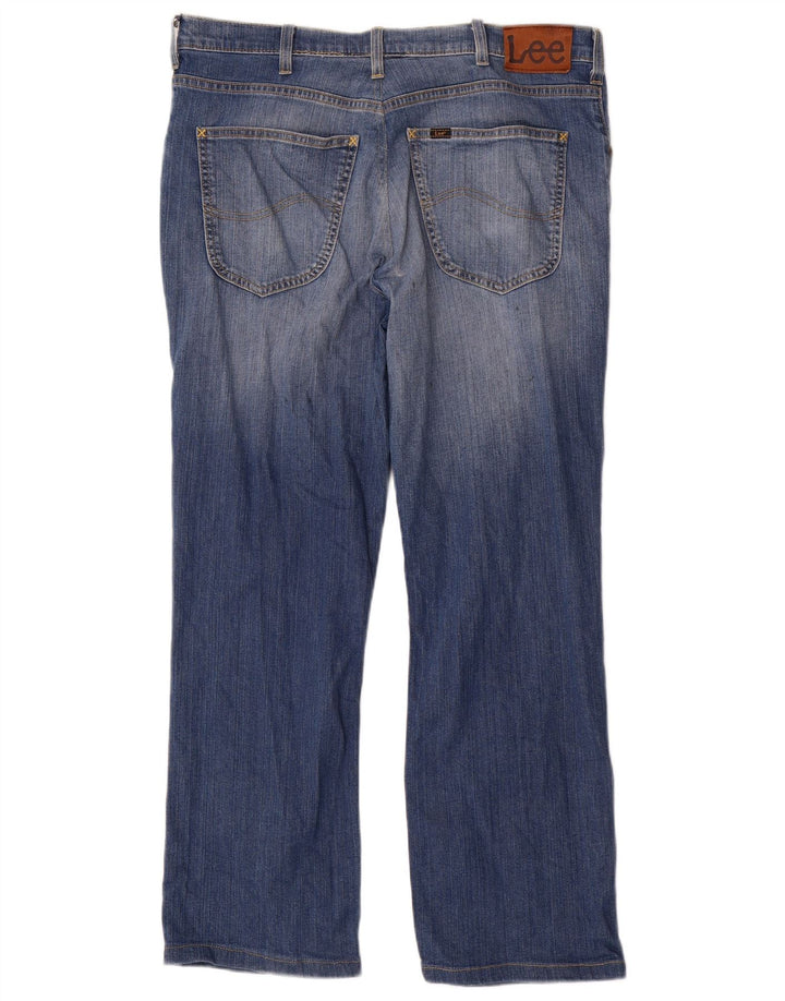Jeans dritti da uomo Lee Brooklyn W38 L29 cotone blu