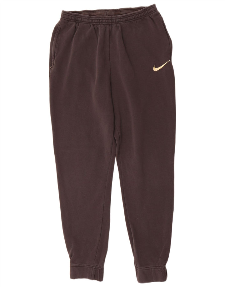 Pantaloni da tuta da uomo Nike Joggers grandi in cotone nero