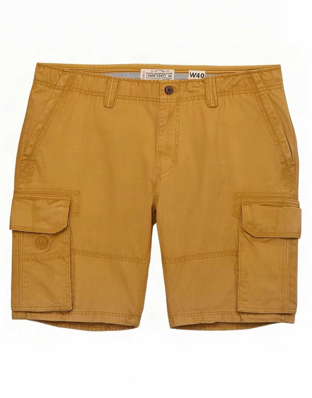 Pantaloncini cargo da uomo Fat Face W40 XL in cotone beige