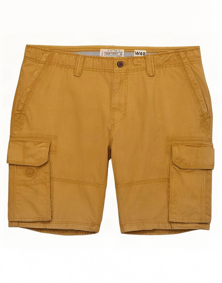 Pantaloncini cargo da uomo Fat Face W40 XL in cotone beige