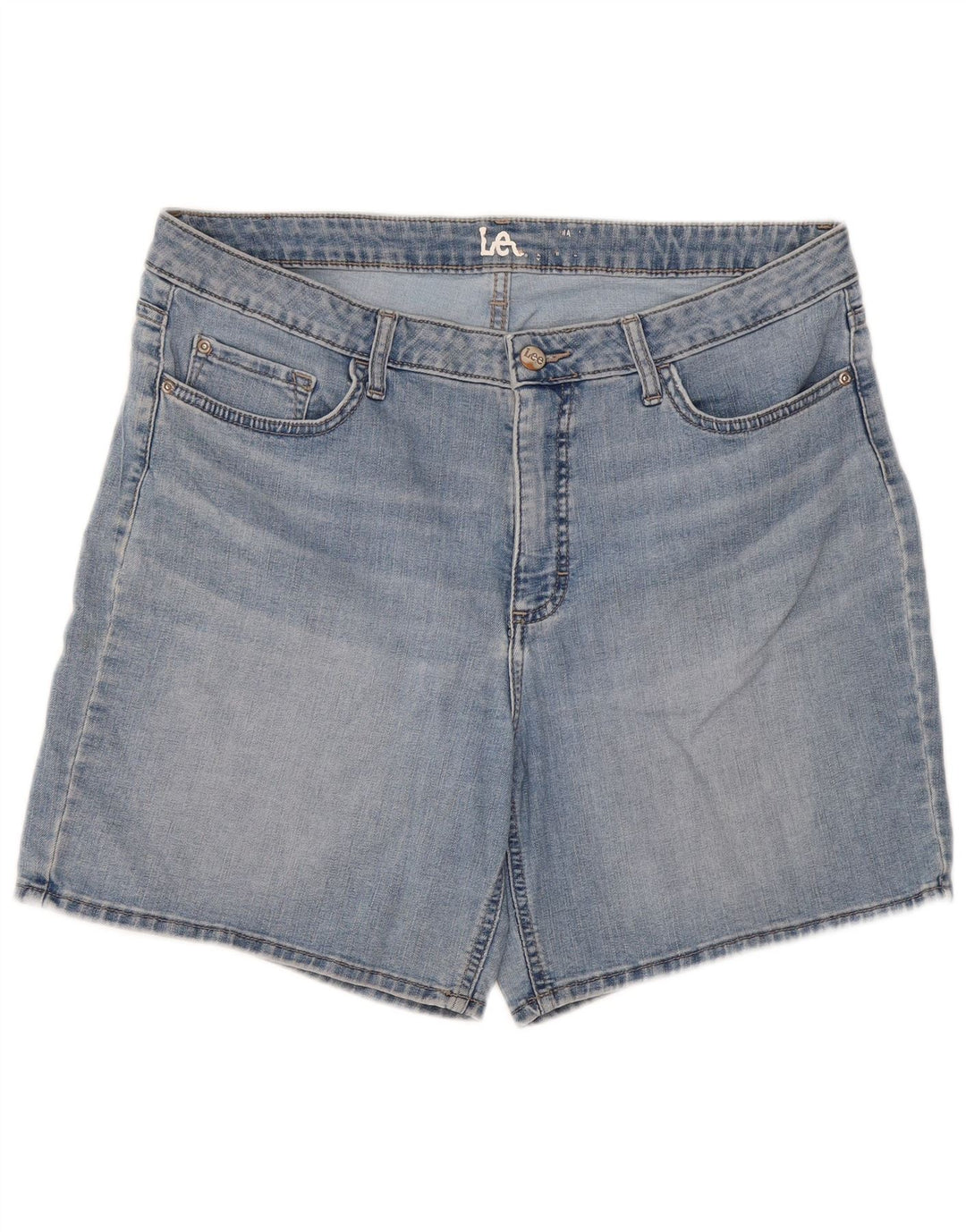 Pantaloncini di jeans da donna Lee W38 XL Blu