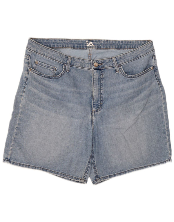 Pantaloncini di jeans da donna Lee W38 XL Blu