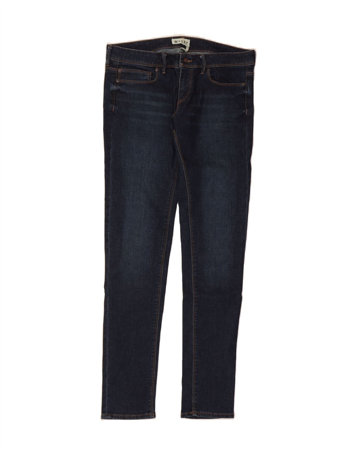 ROXY Womens Skinny Jeans W30 L33 Navy Blue Cotton Vintage Roxy and Second-Hand Roxy from Messina Hembry 