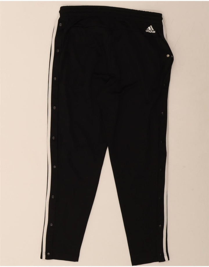 Pantaloni da tuta da donna Adidas UK 12/14 Medium Nero Poliestere