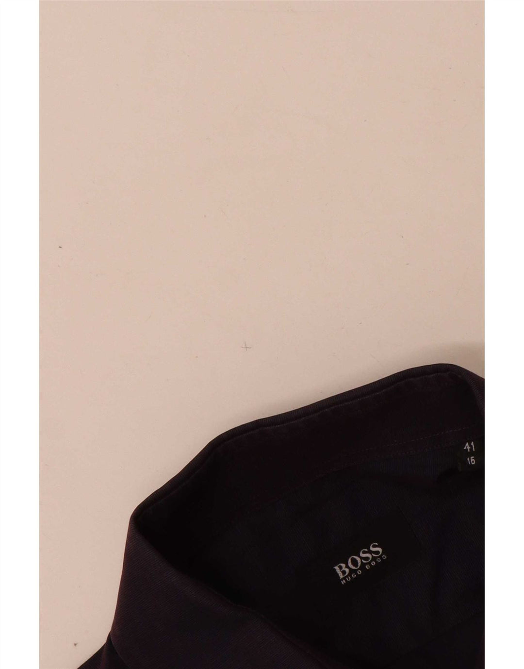 Camicia da uomo Hugo Boss taglia 41 16 grande cotone viola