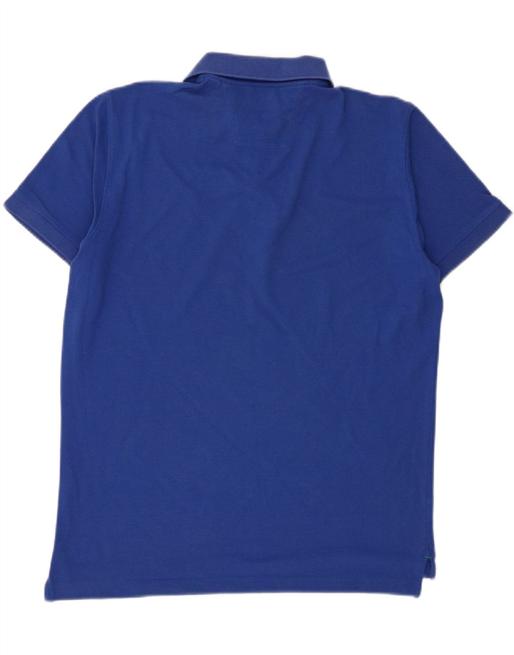 NAUTICA Mens Slim Fit Polo Shirt Medium Blue Cotton Vintage Nautica and Second-Hand Nautica from Messina Hembry 