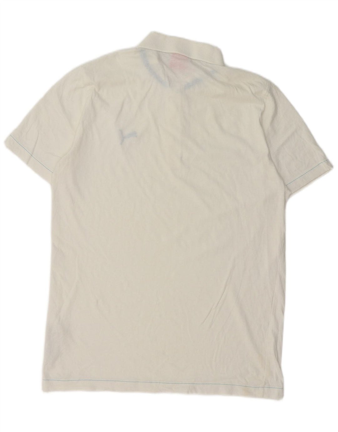 Polo PUMA da uomo in cotone bianco medio