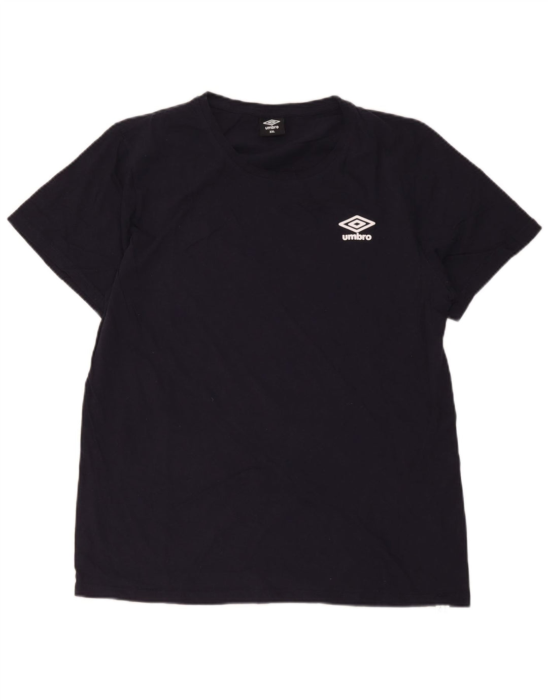 T-shirt da uomo Umbro Top 2XL in cotone blu navy