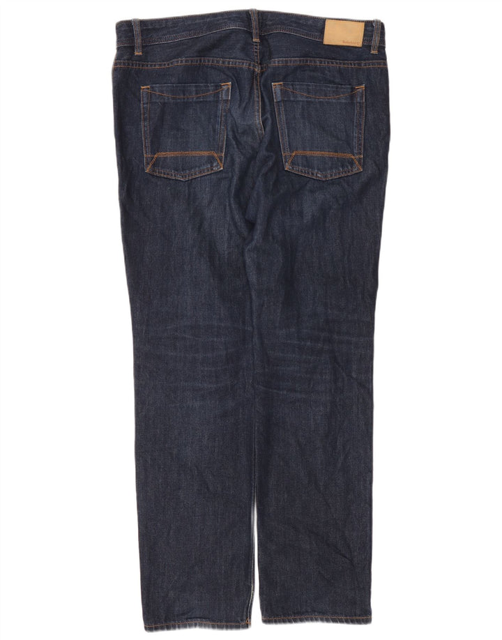 Jeans dritti da uomo Timberland W36 L31 cotone blu navy