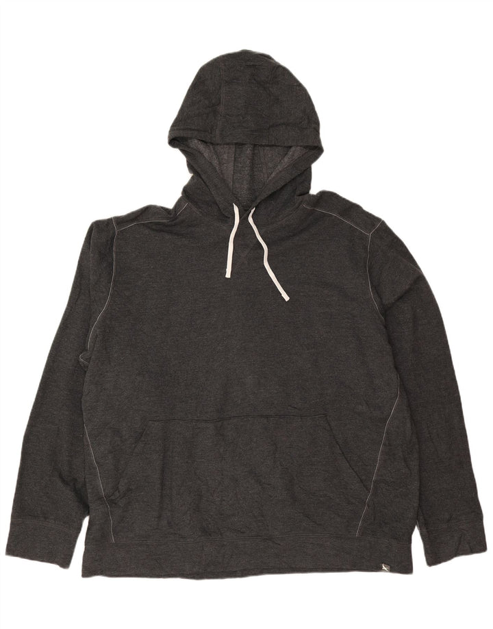 Felpa con cappuccio da uomo EDDIE BAUER XL in cotone grigio