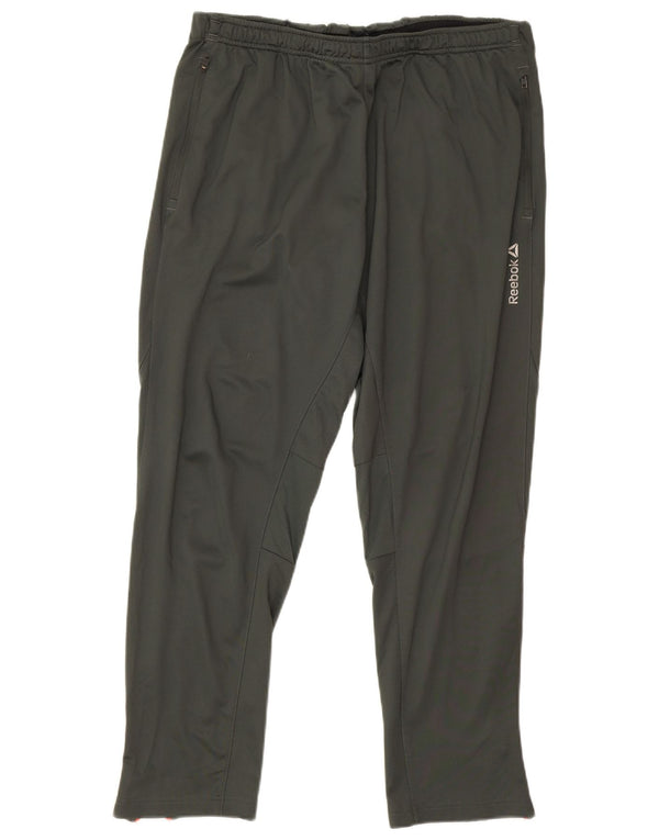 Pantaloni da tuta con grafica REEBOK da donna UK 18 XL Verde