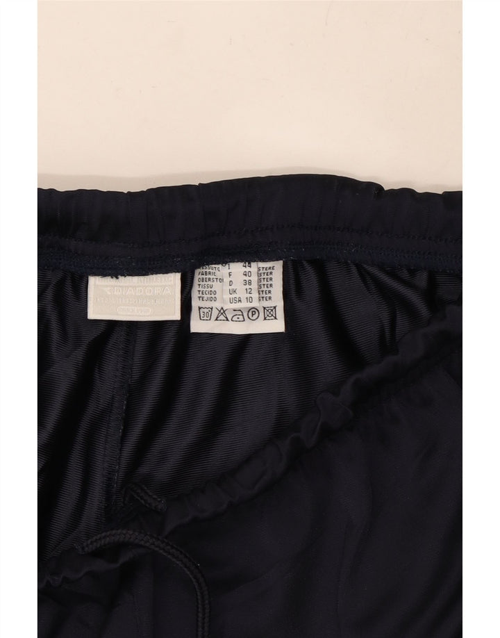 Pantaloni da tuta da donna DIADORA UK 12 Medium Blu Navy Poliestere