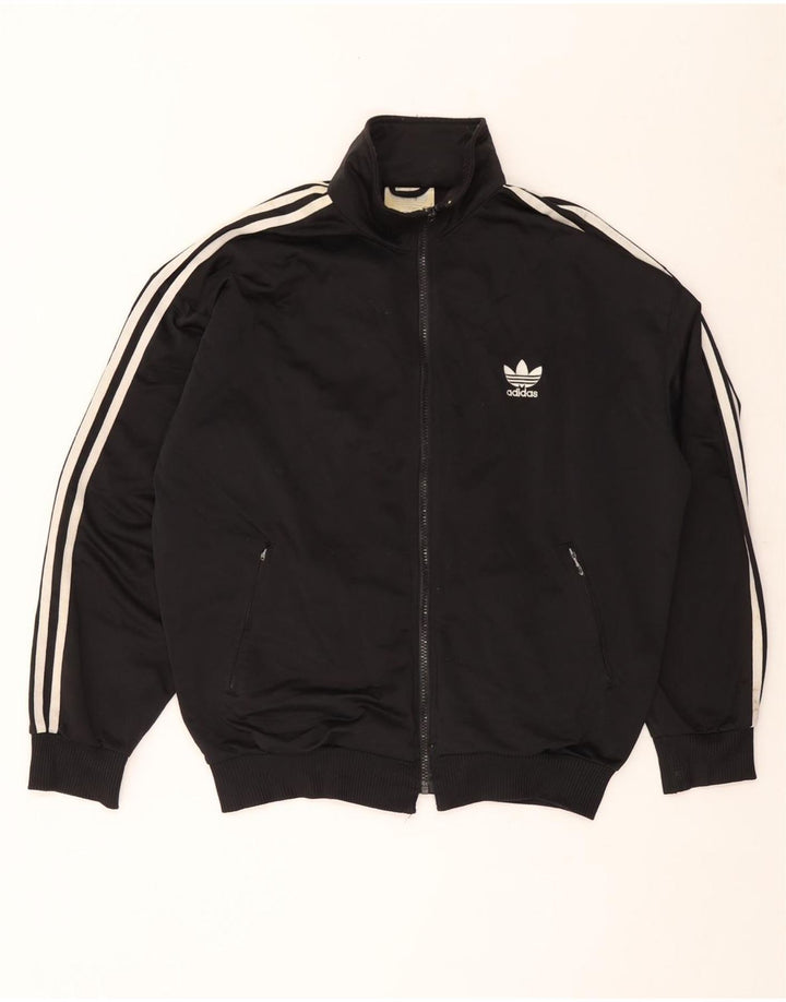 Giacca da ginnastica da uomo Adidas Large nera