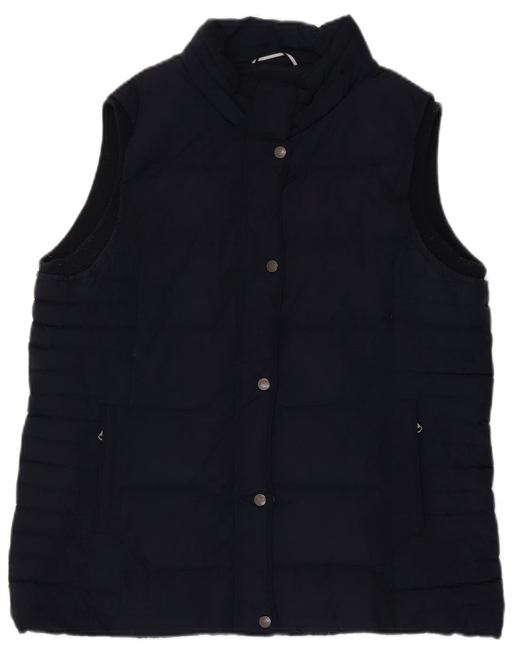Crew Clothing Gilet regolare da donna UK 16 Grande poliestere blu navy