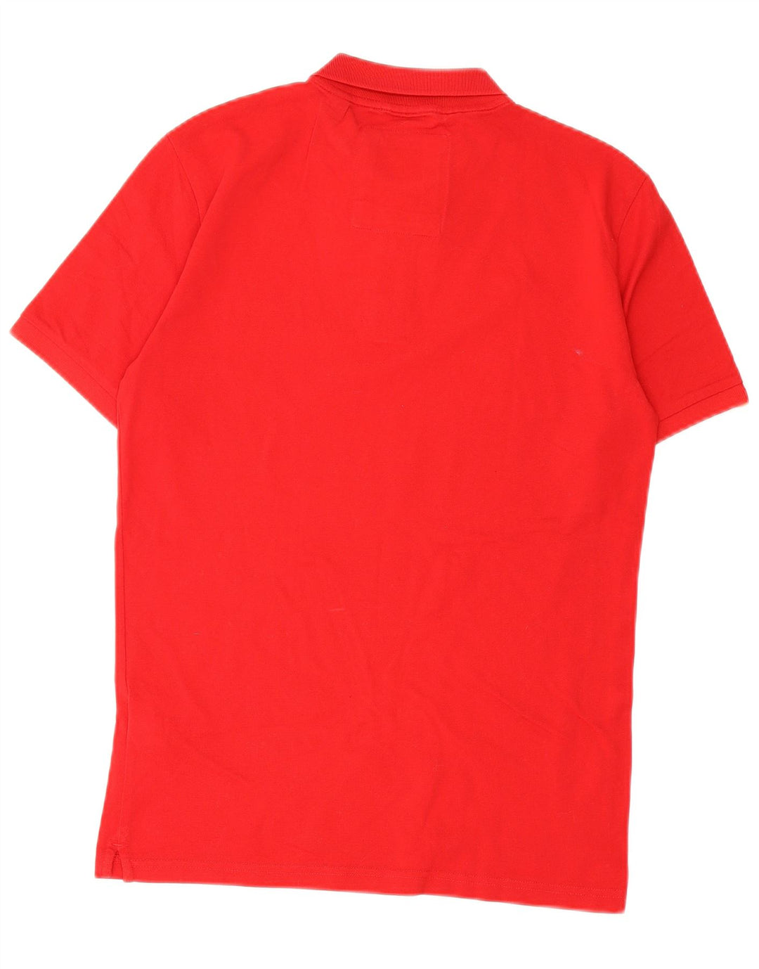 Polo da uomo Superdry in cotone rosso medio