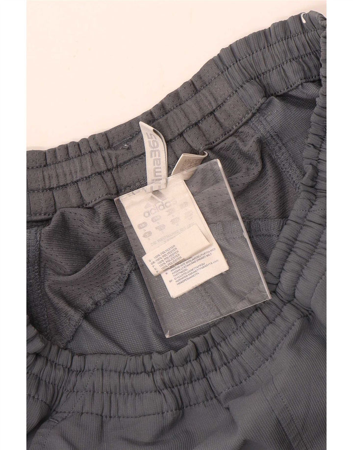 Pantaloncini sportivi Adidas Clima 365 da uomo piccoli in poliestere grigio