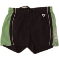 Pantaloncini da bagno con grafica da uomo Arena, grandi, in nylon color block nero