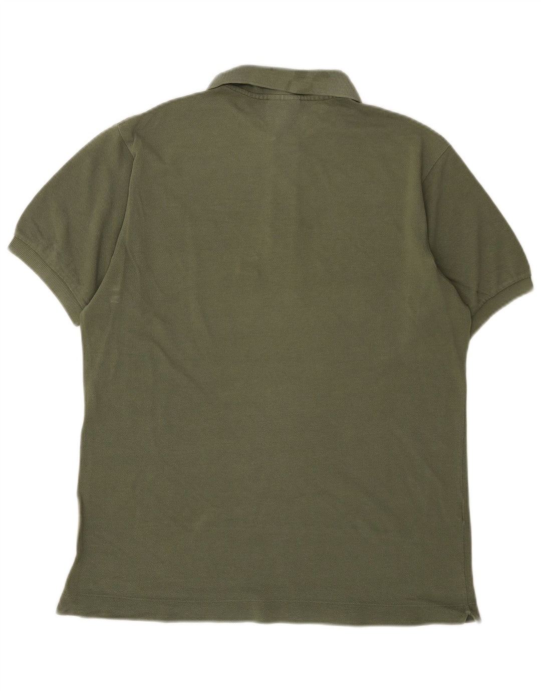 Polo da uomo Lacoste taglia 4 media cotone kaki