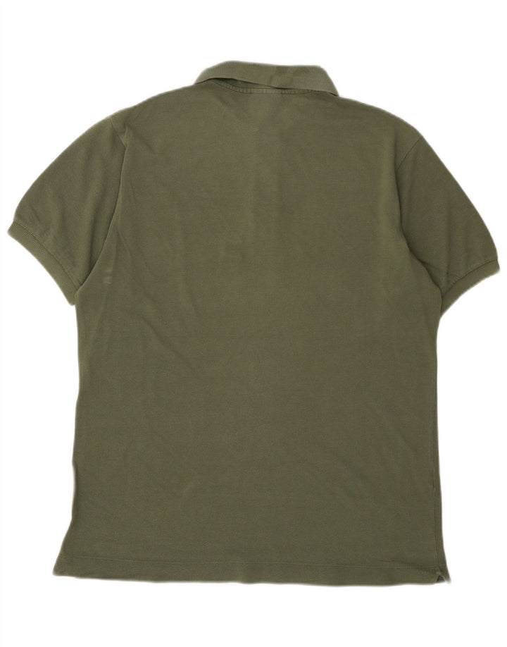 Polo da uomo Lacoste taglia 4 media cotone kaki