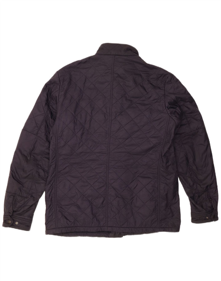 BARBOUR Giacca trapuntata da uomo UK 42 XL Blu navy in poliammide